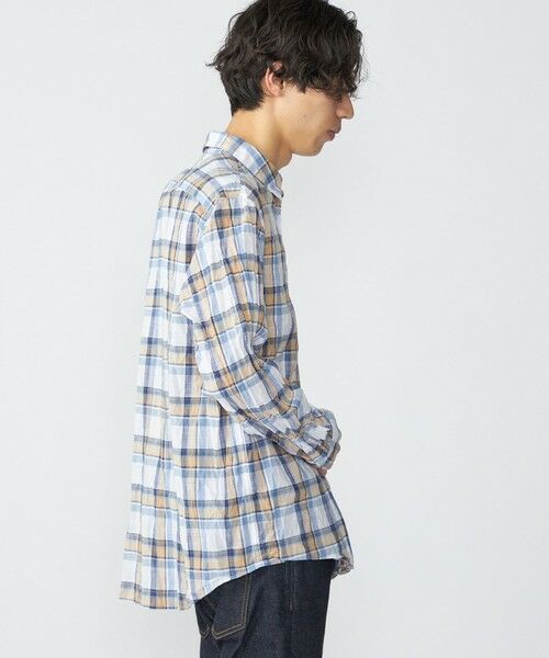 SHIPS / シップス シャツ・ブラウス | SHIPS: BEZ ウォッシュド チェック ロングスリーブ シャツ | 詳細9