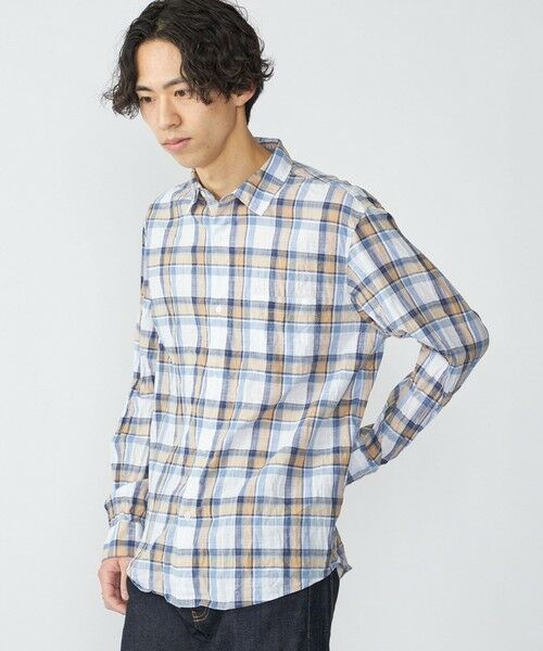 SHIPS / シップス シャツ・ブラウス | SHIPS: BEZ ウォッシュド チェック ロングスリーブ シャツ | 詳細6