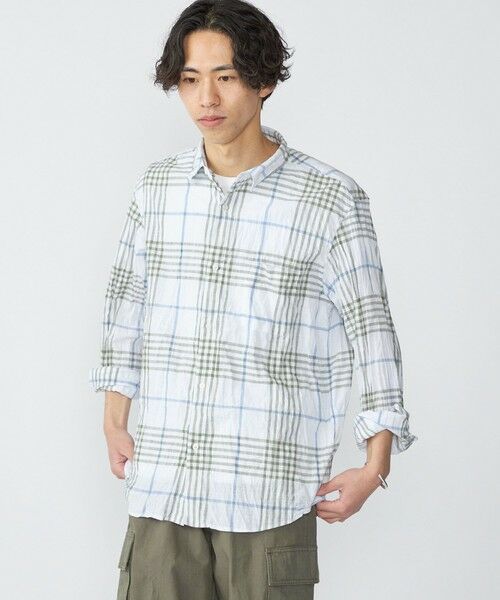 SHIPS / シップス シャツ・ブラウス | SHIPS: BEZ ウォッシュド チェック ロングスリーブ シャツ | 詳細14