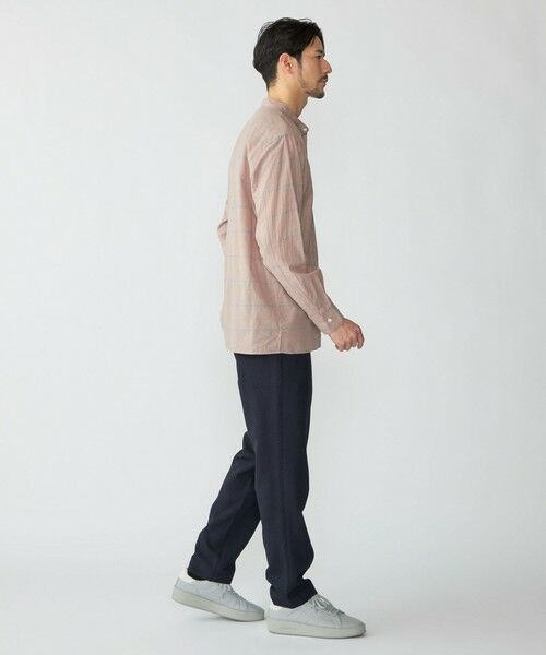 SHIPS / シップス シャツ・ブラウス | SHIPS: コットン シルク ペールチェック バンドカラー ロングスリーブ シャツ | 詳細4