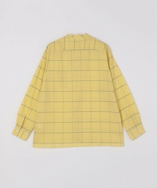SHIPS / シップス シャツ・ブラウス | SHIPS: コットン シルク ペールチェック バンドカラー ロングスリーブ シャツ | 詳細14