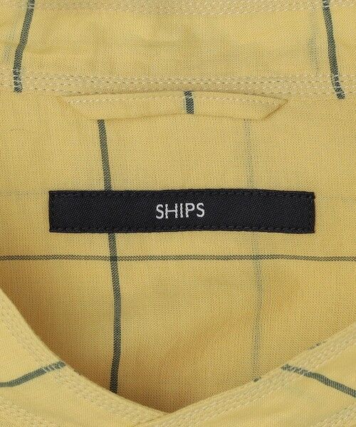 SHIPS / シップス シャツ・ブラウス | SHIPS: コットン シルク ペールチェック バンドカラー ロングスリーブ シャツ | 詳細16