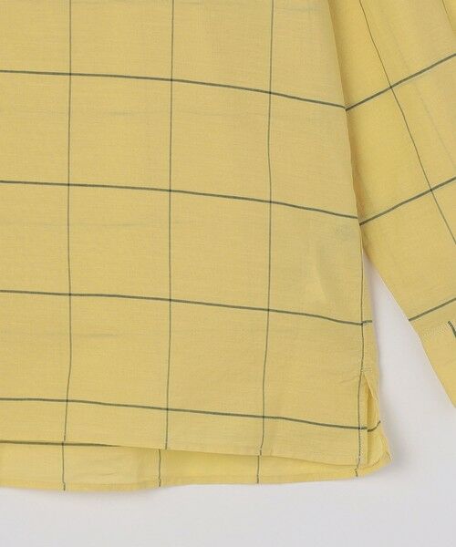 SHIPS / シップス シャツ・ブラウス | SHIPS: コットン シルク ペールチェック バンドカラー ロングスリーブ シャツ | 詳細17