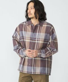 SHIPS / シップス シャツ・ブラウス | SHIPS: コットン シルク ビッグチェック スクエアカット ウィークエンド シャツ