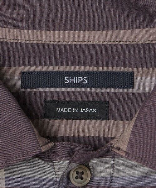 SHIPS / シップス シャツ・ブラウス | SHIPS: コットン シルク ビッグチェック スクエアカット ウィークエンド シャツ | 詳細16