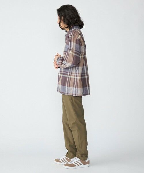 SHIPS / シップス シャツ・ブラウス | SHIPS: コットン シルク ビッグチェック スクエアカット ウィークエンド シャツ | 詳細6