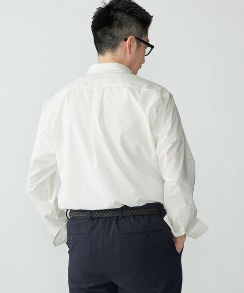 SHIPS / シップス シャツ・ブラウス | 【WEB限定】SHIPS: SOLOTEX(R) DRY ワンポイントロゴ シアサッカー ボタンダウンシャツ | 詳細7