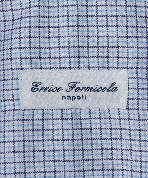 SHIPS / シップス シャツ・ブラウス | 【SHIPS別注】Errico Formicola: LUCA タブカラー マイクロチェック シャツ | 詳細6