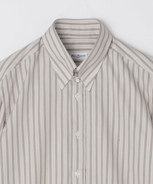 SHIPS / シップス シャツ・ブラウス | 【SHIPS別注】Errico Formicola: LUCA タブ オルタネイトストライプ シャツ | 詳細2