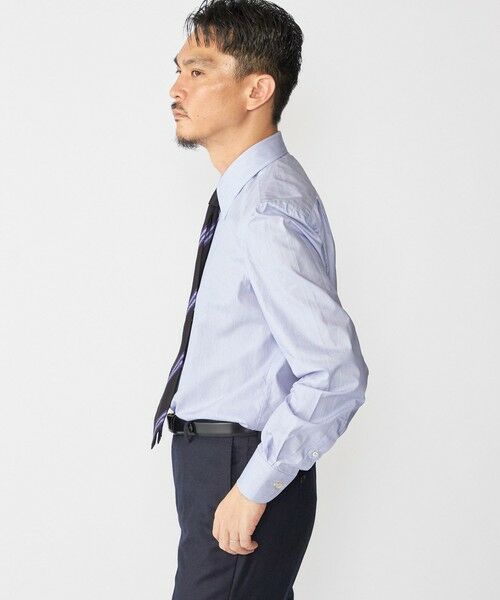 SHIPS / シップス シャツ・ブラウス | 【SHIPS別注】Errico Formicola: DALIO ヘアライン ストライプ シャツ | 詳細1