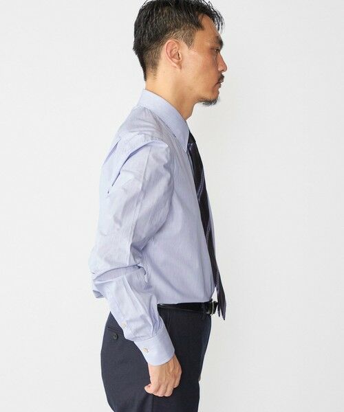 SHIPS / シップス シャツ・ブラウス | 【SHIPS別注】Errico Formicola: DALIO ヘアライン ストライプ シャツ | 詳細2