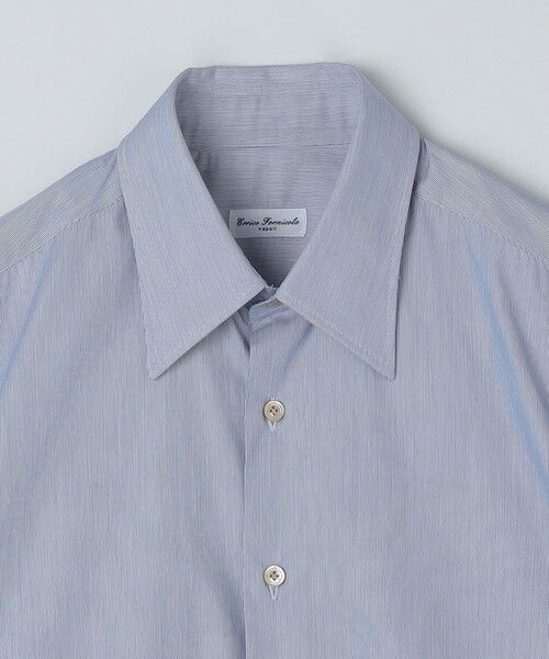 SHIPS / シップス シャツ・ブラウス | 【SHIPS別注】Errico Formicola: DALIO ヘアライン ストライプ シャツ | 詳細8