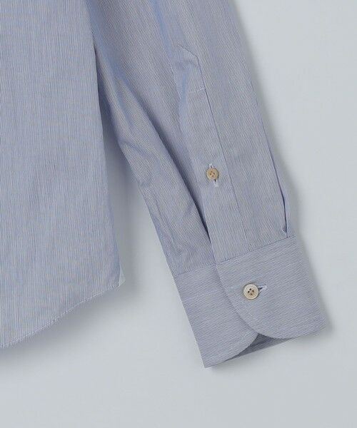 SHIPS / シップス シャツ・ブラウス | 【SHIPS別注】Errico Formicola: DALIO ヘアライン ストライプ シャツ | 詳細9