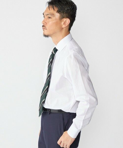 SHIPS / シップス シャツ・ブラウス | GUY ROVER: ハケメ ソリッド ワイドカラー シャツ | 詳細1