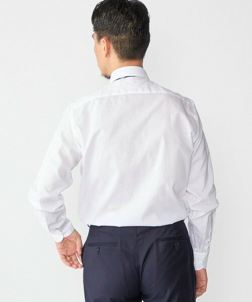 SHIPS / シップス シャツ・ブラウス | GUY ROVER: ハケメ ソリッド ワイドカラー シャツ | 詳細2