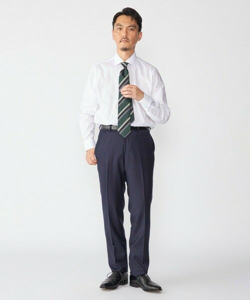 SHIPS / シップス シャツ・ブラウス | GUY ROVER: ハケメ ソリッド ワイドカラー シャツ | 詳細4