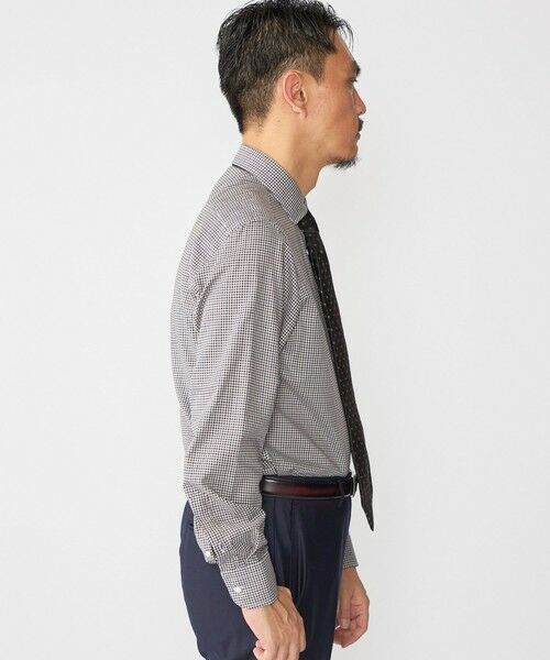 SHIPS / シップス シャツ・ブラウス | GUY ROVER: ギンガムチェック ワイドカラー シャツ | 詳細3