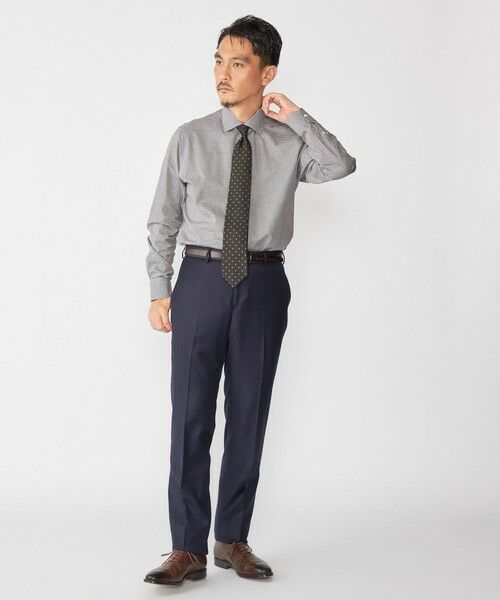 SHIPS / シップス シャツ・ブラウス | GUY ROVER: ギンガムチェック ワイドカラー シャツ | 詳細4