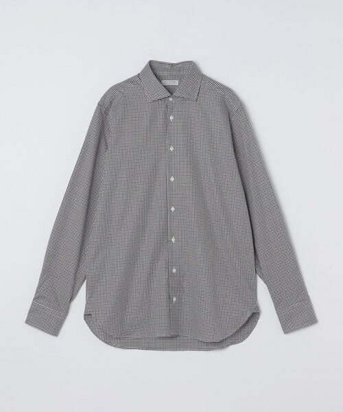 SHIPS / シップス シャツ・ブラウス | GUY ROVER: ギンガムチェック ワイドカラー シャツ | 詳細7