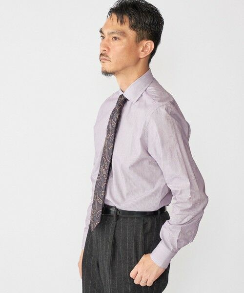 SHIPS / シップス シャツ・ブラウス | GUY ROVER: ロンドンストライプ ワイドカラー シャツ | 詳細1