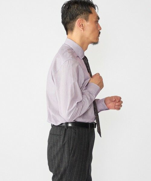 SHIPS / シップス シャツ・ブラウス | GUY ROVER: ロンドンストライプ ワイドカラー シャツ | 詳細3