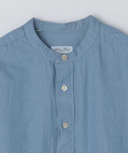 SHIPS / シップス シャツ・ブラウス | 【SHIPS別注】Salvatore Piccolo: シャンブレー プルオーバー バンド シャツ | 詳細9