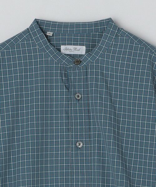 SHIPS / シップス シャツ・ブラウス | 【SHIPS別注】Salvatore Piccolo: タッターソール プルオーバー バンド シャツ | 詳細2