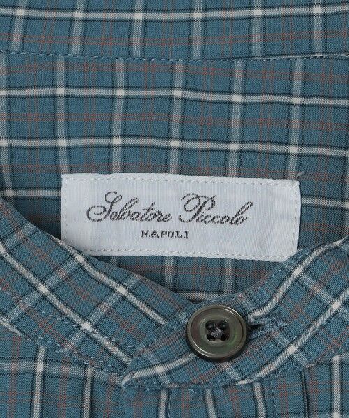 SHIPS / シップス シャツ・ブラウス | 【SHIPS別注】Salvatore Piccolo: タッターソール プルオーバー バンド シャツ | 詳細3