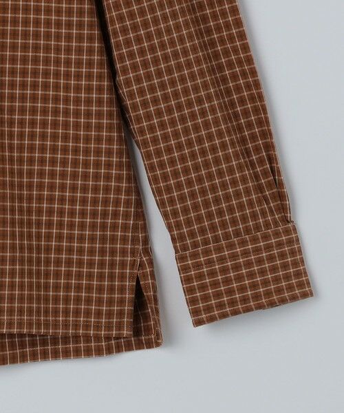 SHIPS / シップス シャツ・ブラウス | 【SHIPS別注】Salvatore Piccolo: チェック プルオーバー バンドカラー シャツ | 詳細4