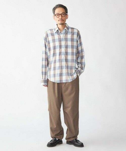 SHIPS / シップス シャツ・ブラウス | CAMISAS MANOLO:NORMAL SHIRT SLK/VIS | 詳細1