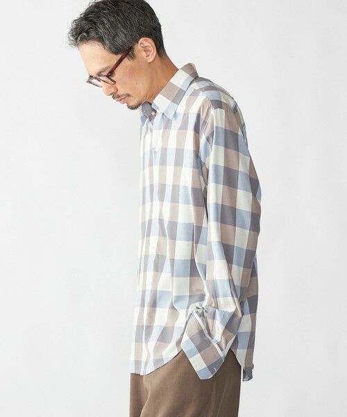 SHIPS / シップス シャツ・ブラウス | CAMISAS MANOLO:NORMAL SHIRT SLK/VIS | 詳細6