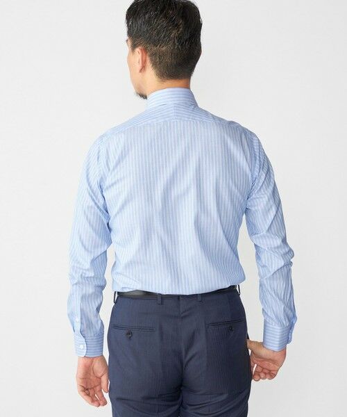 SHIPS / シップス シャツ・ブラウス | SHIPS:〈FUNCTION〉イージーアイロン オルタネイトストライプ ワイドカラー シャツ | 詳細2