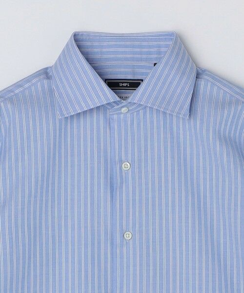 SHIPS / シップス シャツ・ブラウス | SHIPS:〈FUNCTION〉イージーアイロン オルタネイトストライプ ワイドカラー シャツ | 詳細8