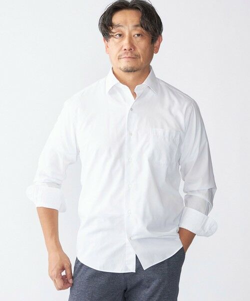 SHIPS / シップス シャツ・ブラウス | SHIPS: SMOOTH TEX ワイドカラー シャツ | 詳細1