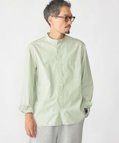 SHIPS / シップス シャツ・ブラウス | SHIPS: 100S バンドカラー ストライプ シャツ