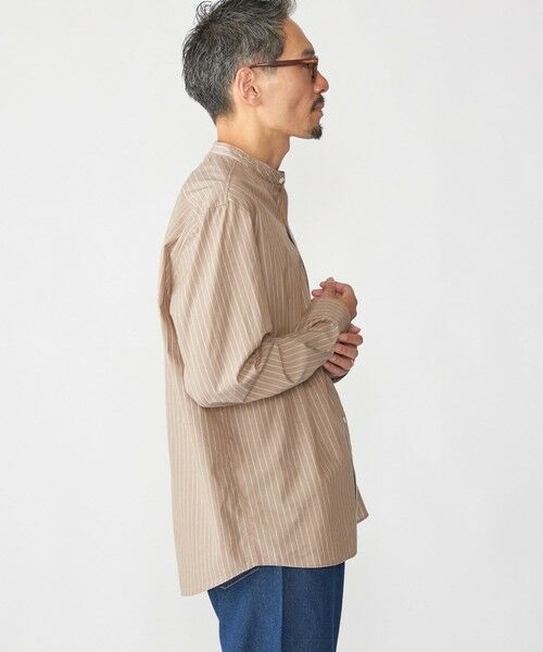 SHIPS / シップス シャツ・ブラウス | SHIPS: 100S バンドカラー ストライプ シャツ | 詳細12