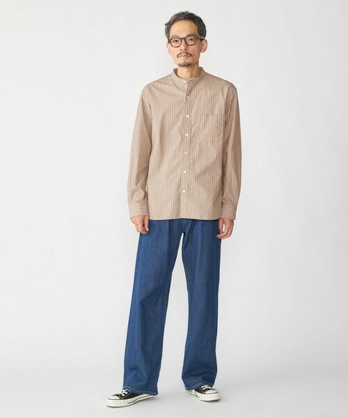 SHIPS / シップス シャツ・ブラウス | SHIPS: 100S バンドカラー ストライプ シャツ | 詳細5