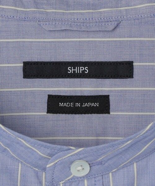 SHIPS / シップス シャツ・ブラウス | SHIPS: 100S バンドカラー ストライプ シャツ | 詳細24