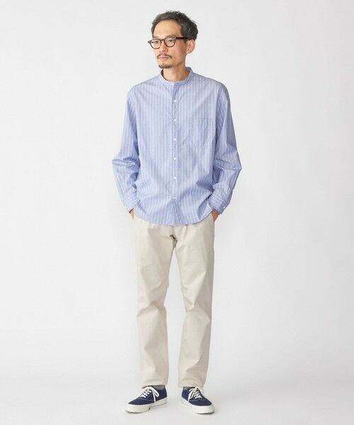 SHIPS / シップス シャツ・ブラウス | SHIPS: 100S バンドカラー ストライプ シャツ | 詳細19