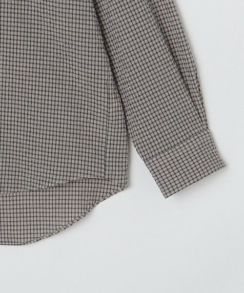 SHIPS / シップス シャツ・ブラウス | SHIPS: エアー サッカー バンドカラー リラックス 長袖 シャツ〈単色／チェック〉 | 詳細28