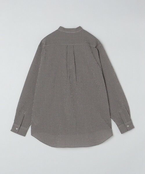 SHIPS / シップス シャツ・ブラウス | SHIPS: エアー サッカー バンドカラー リラックス 長袖 シャツ〈単色／チェック〉 | 詳細30