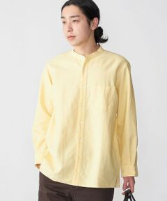 SHIPS / シップス シャツ・ブラウス | SHIPS: バンドカラー コットン ラミー シャツ アウター