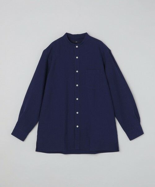 SHIPS / シップス シャツ・ブラウス | SHIPS: バンドカラー コットン ラミー シャツ アウター | 詳細8