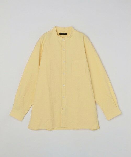 SHIPS / シップス シャツ・ブラウス | SHIPS: バンドカラー コットン ラミー シャツ アウター | 詳細9