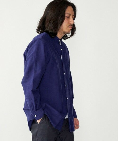 SHIPS / シップス シャツ・ブラウス | SHIPS: バンドカラー コットン ラミー シャツ アウター | 詳細19