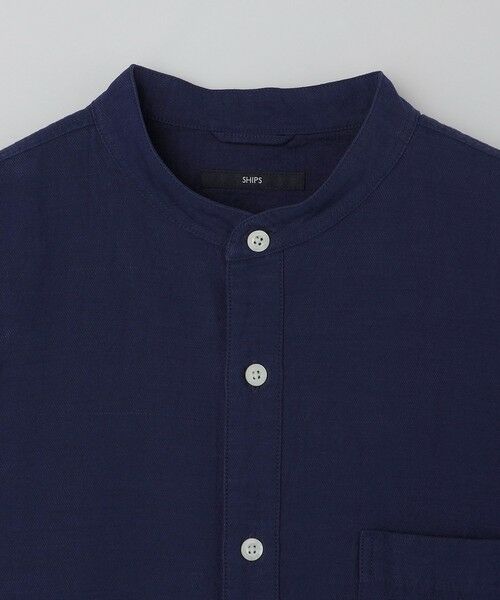 SHIPS / シップス シャツ・ブラウス | SHIPS: バンドカラー コットン ラミー シャツ アウター | 詳細20