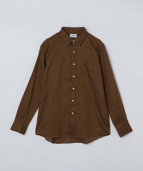 SHIPS / シップス シャツ・ブラウス | SHIPS: フレックスリネン レギュラーカラー ロングスリーブ シャツ | 詳細7