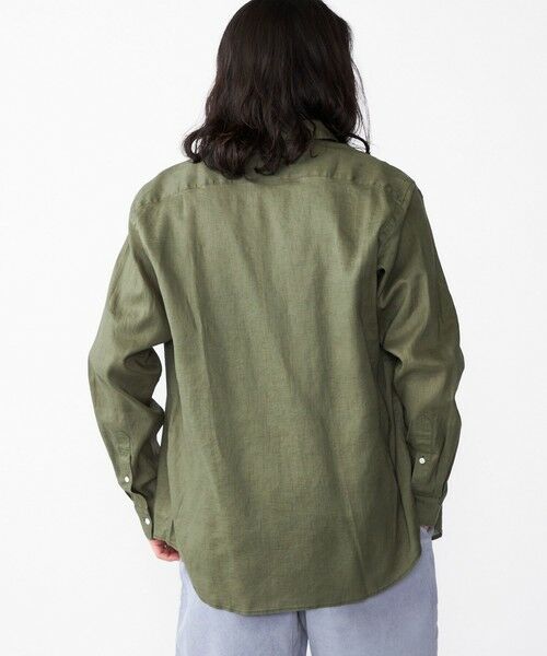 SHIPS / シップス シャツ・ブラウス | SHIPS: フレックスリネン レギュラーカラー ロングスリーブ シャツ | 詳細20