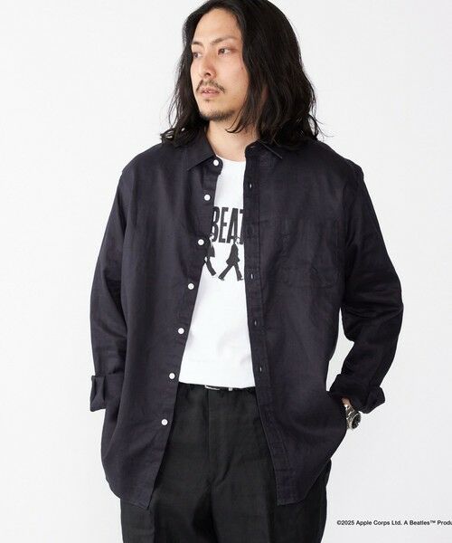 SHIPS / シップス シャツ・ブラウス | SHIPS: フレックスリネン レギュラーカラー ロングスリーブ シャツ | 詳細26