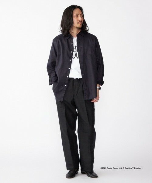 SHIPS / シップス シャツ・ブラウス | SHIPS: フレックスリネン レギュラーカラー ロングスリーブ シャツ | 詳細25